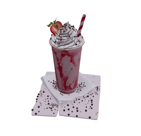 Strawberry Cream Shake