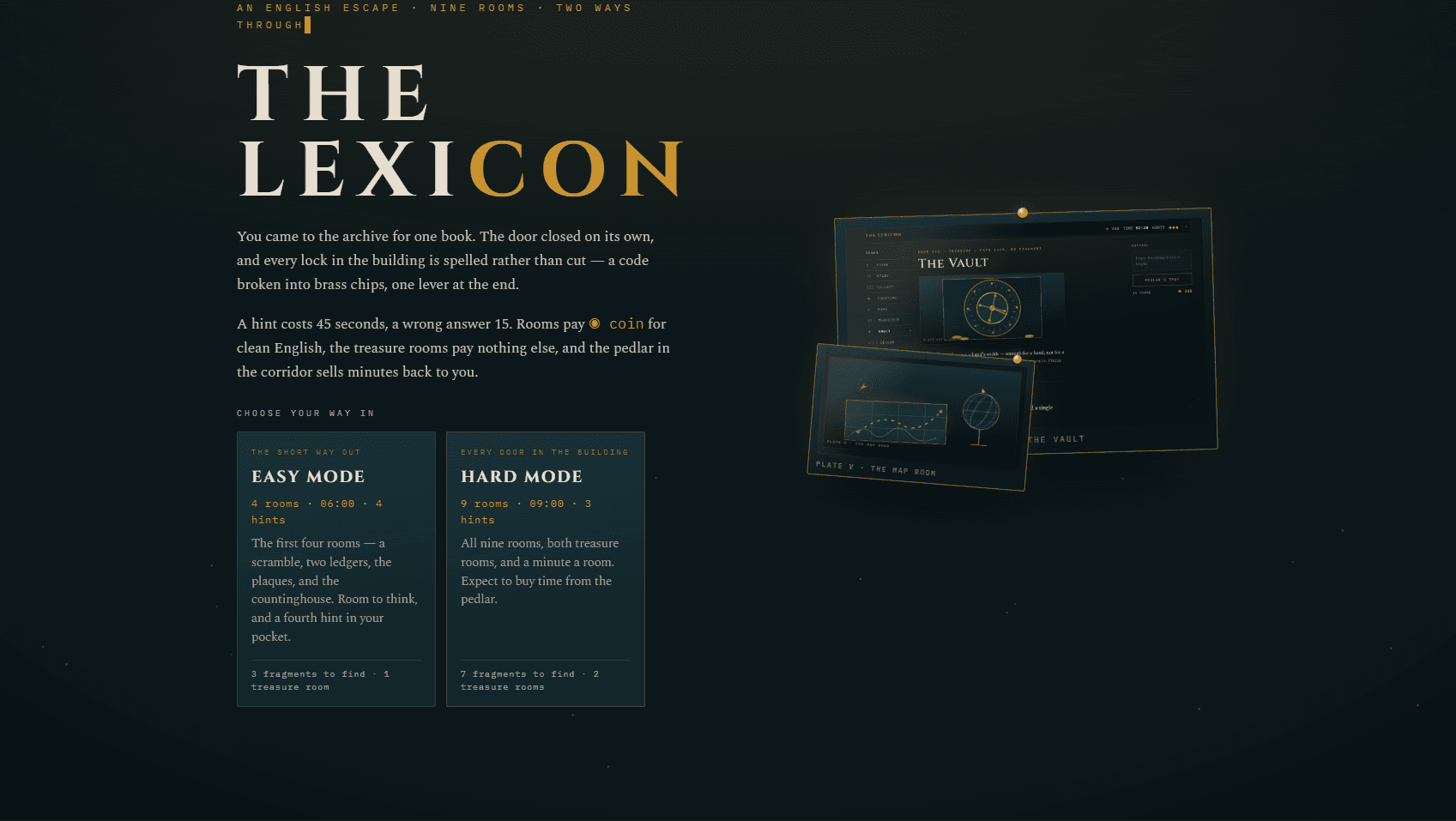 The Lexicon — An English Escape